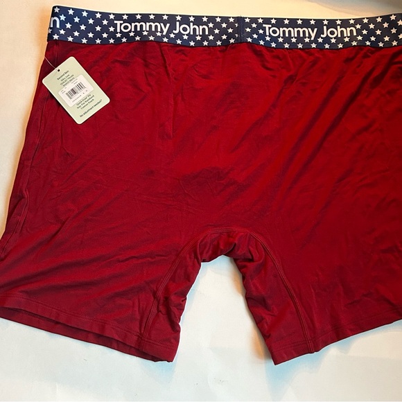 Tommy John Second Skin Boxer Briefs Red XXL NWT - Picture 4 of 5